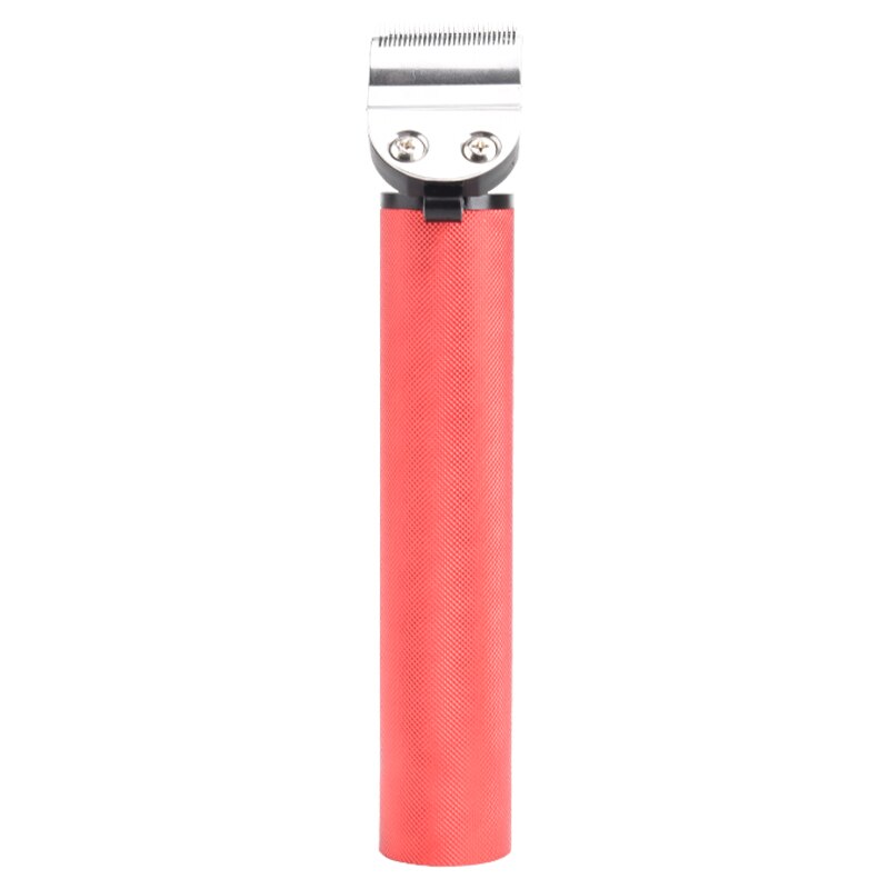 Hair Clipper T-Outliner Skeleton Cordless Shaver Trimmer Hair Clipper Machine 2000mAh For Men Women Baby Children Barber Shop: 02 red