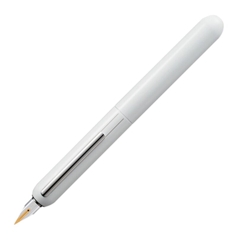 LM Dialog Focus 3 Fountain Pen Supplies Red Dot Award Black Titanium Tip Nib Ink Retractable Pens: White