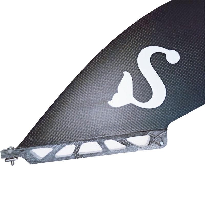 Bilong fcs 6.3 tum longboard fin- surf fenor-carbonfibersurfboard finpaddle boardwakeboard sup board center fin surfing