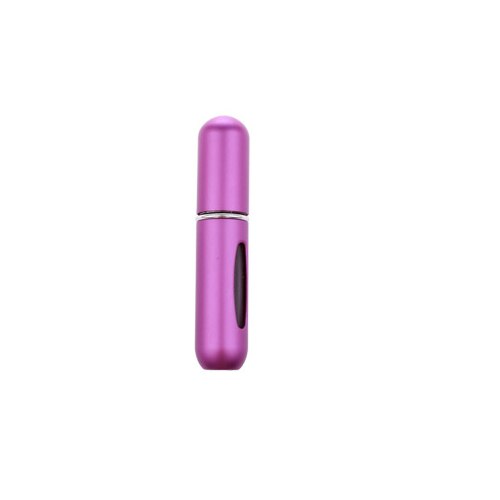 XZJJA Bodem gevulde Mini Parfum Spray Flessen Metalen Shell Spray Verstuiver Draagbare Reizen Parfum Opslag Fles Punten Bottelen: Dark purple Bottles