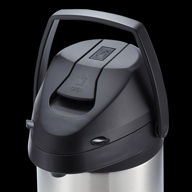 Airpot &amp; Cold Drink Dispenser, Coffee Dispenser, Stainless Steel Thermos Urn