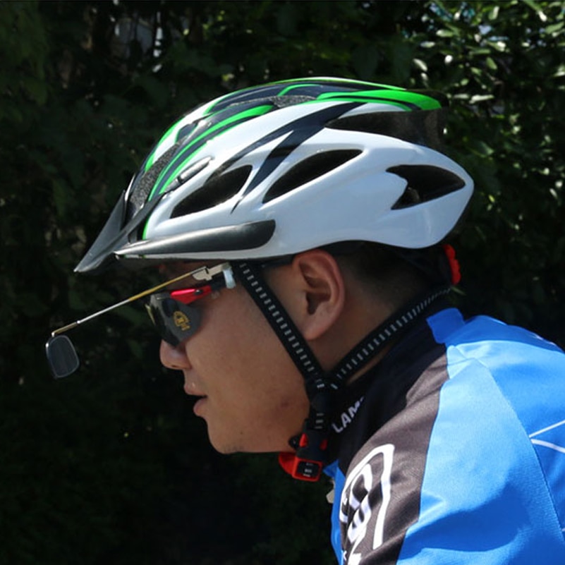 Vestcykling cykling cykel bakspejlmontering ridning solbriller bakspejl cykel bagspejle bagfra briller
