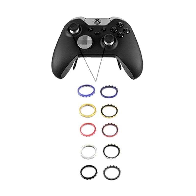 1 Paar Thumbstick Accent Ringen Voor Xbox Een Elite Gaming Controller Reparatie Onderdelen