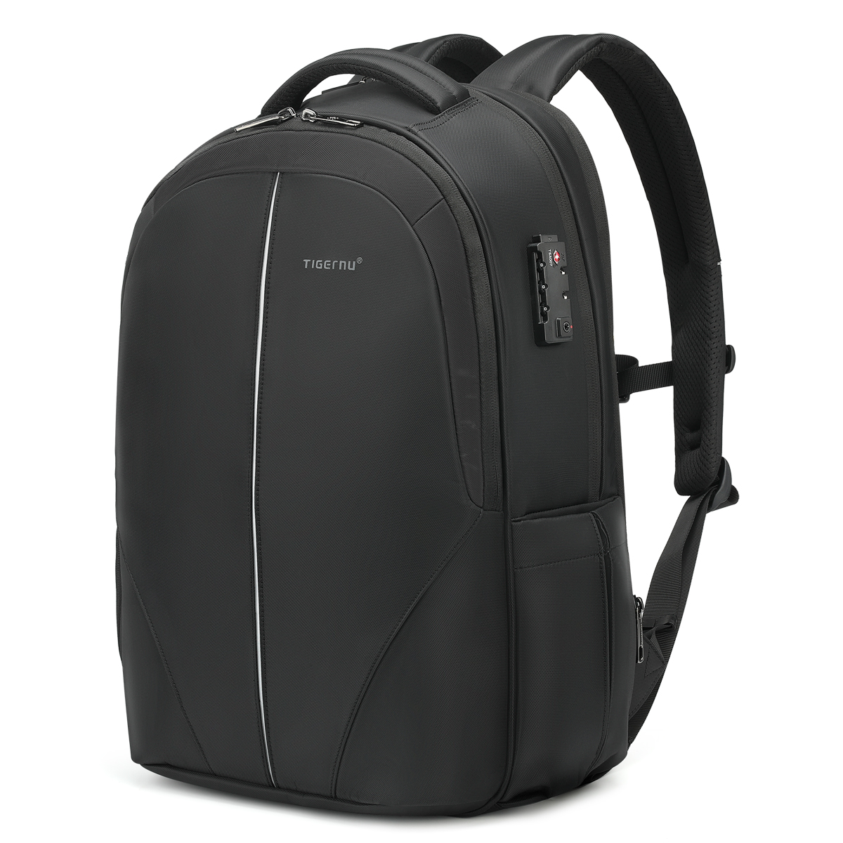 Tigernu USB Aufladen Männer 15,6 zoll Laptop Rucksäcke Schüler Schul Für Jungen Wasserdichte Männlichen Rucksack Mochila Tasche