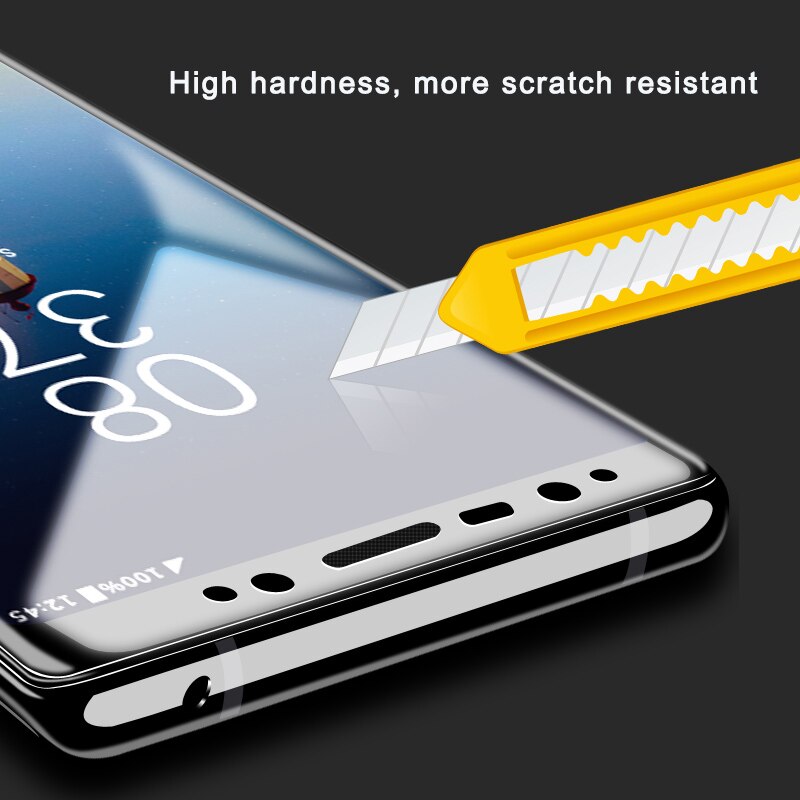 Full Curved Screen Protector For Samsung Galaxy S9 S8 Plus Note 9 8 Tempered Glass For Samsung Galaxy S8 S7 S6 Edge Protective
