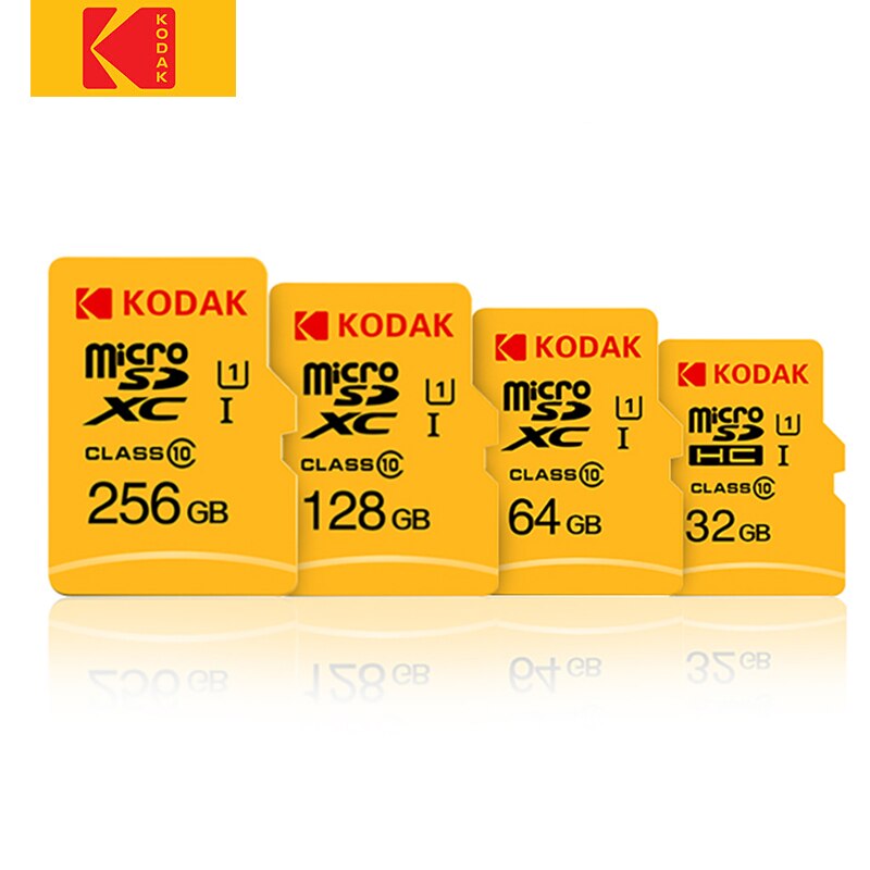 Kodak – carte mémoire micro sd, 100 mo/s, 128 go/32 go/64 go, Ultra TF, classe 10, V30, U3, pour appareil photo et téléphone macbook