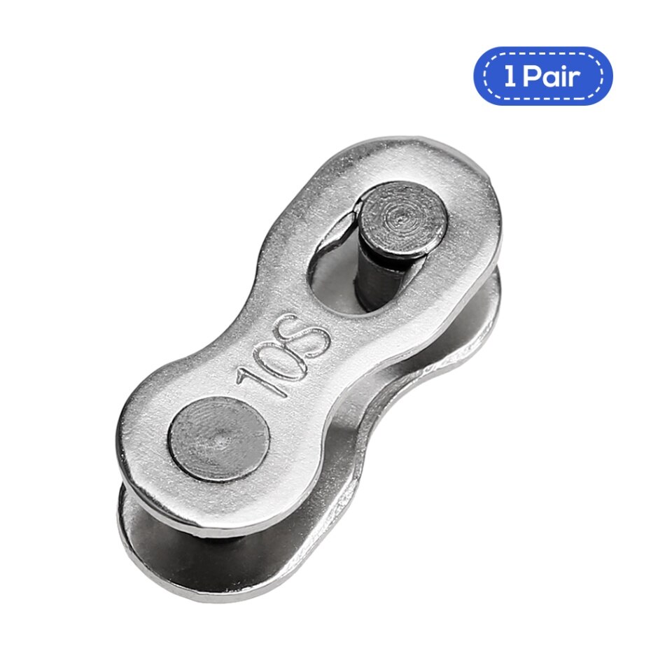 1 Paar/5 Paar Bike Chain Link Fietsketting Reparatie Tool Fiets Missing Link Bike Chain Connector 6- 8 S/9 S/10 S/11 S: 1 pair 10S