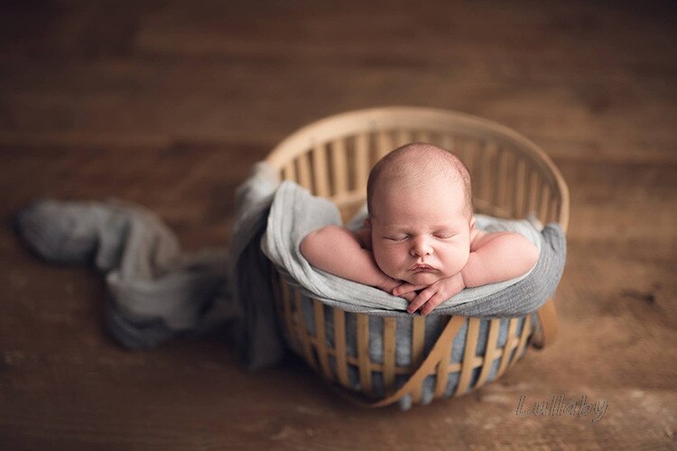 Accessoires de photographie de -né, paniers de Photo de bébé, conteneur de pose , accessoires de prise de vue en Studio pour bébé, panier rétro