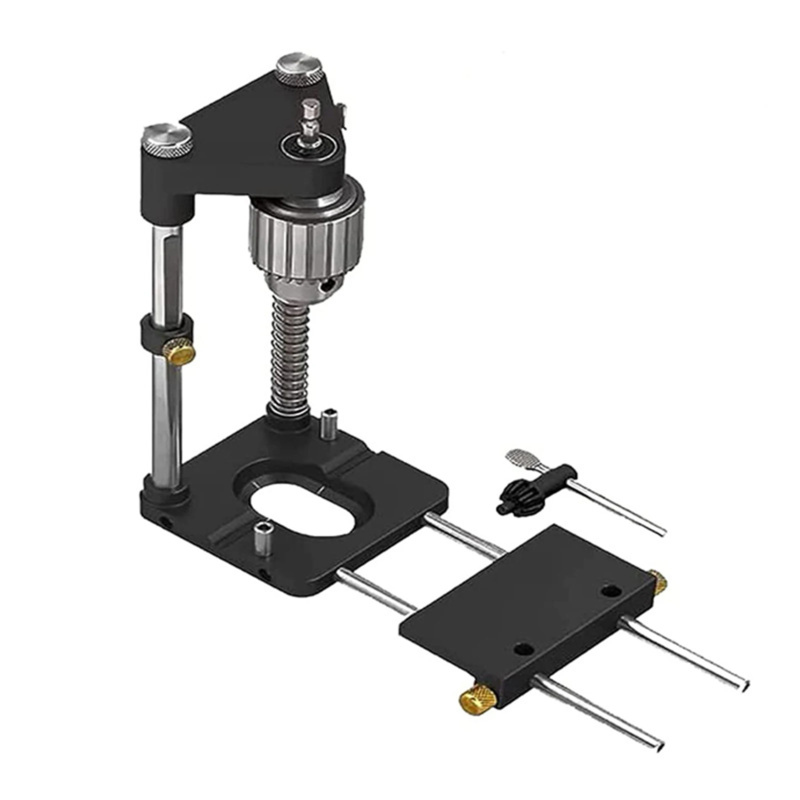 Perforadora de agujeros de Metal para carpintero, guía localizadora, plantilla de perforación, herramientas de carpintería, Hardware de fácil operación, accesorios de mano