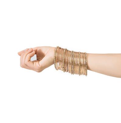 Indien Pakistan Mädchen tanzen Zubehör Frau Bauchtanz Leistung Armbinde Frau Schießen Kette Armbinde: E