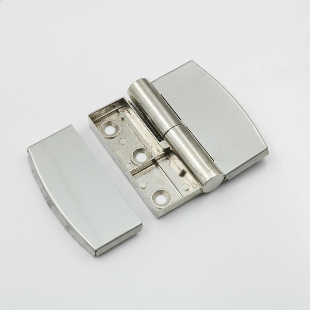 Stainless steel decorative cover sanitary partition fittings toilet self-closing door detachable hinge self-closing door lifting