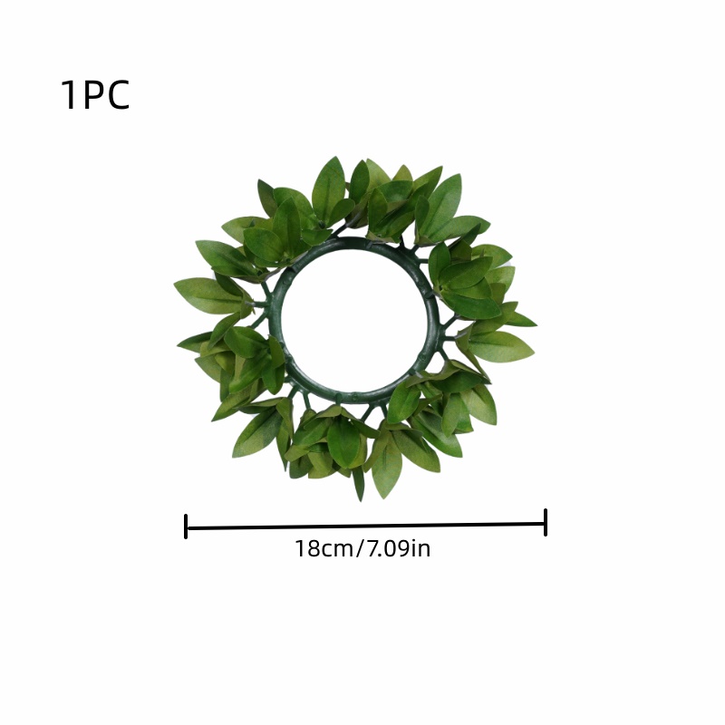 Kunstmatige plantenkrans, kantoor, woonkamer, hal, raam, tuin, binnenplaats, huisdecoratie: Xs / Roze