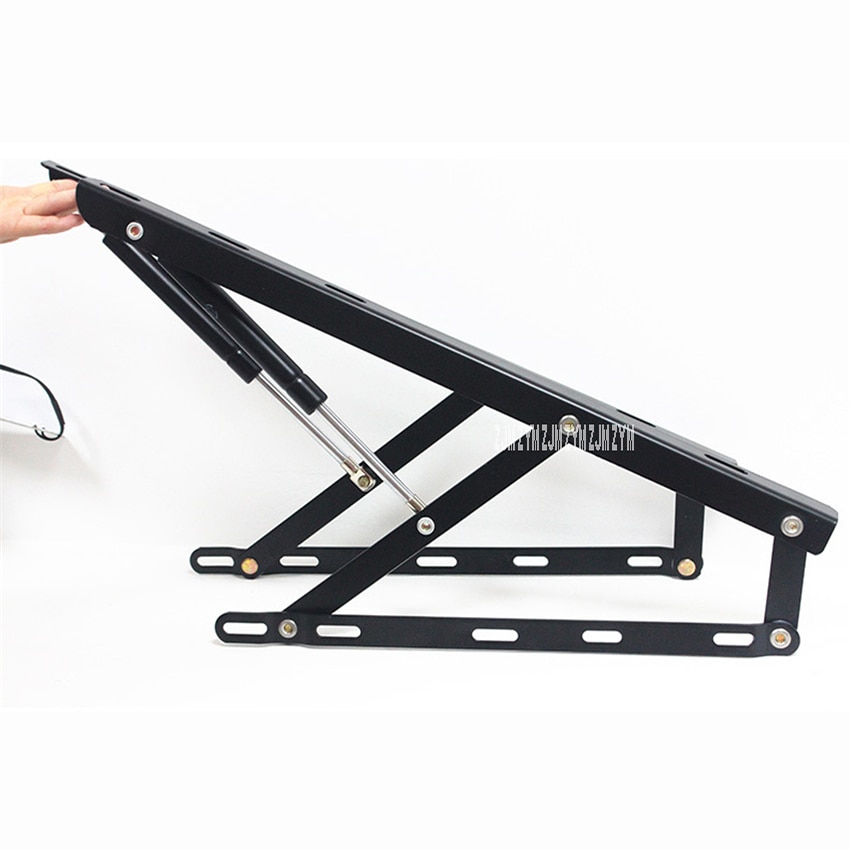 63/75/90cm Bett Hydraulische Stange Möbel Hydraulische Bar Heber Tatami Pneumatische Unterstützung Bett Kasten Mechanismus Zubehör frühling Scharnier