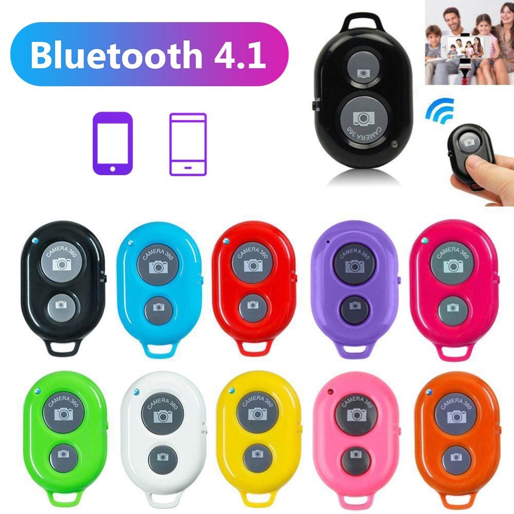 Universele Bluetooth Mobiele Telefoon Camera Afstandsbediening Sluiter Voor Selfie Stok