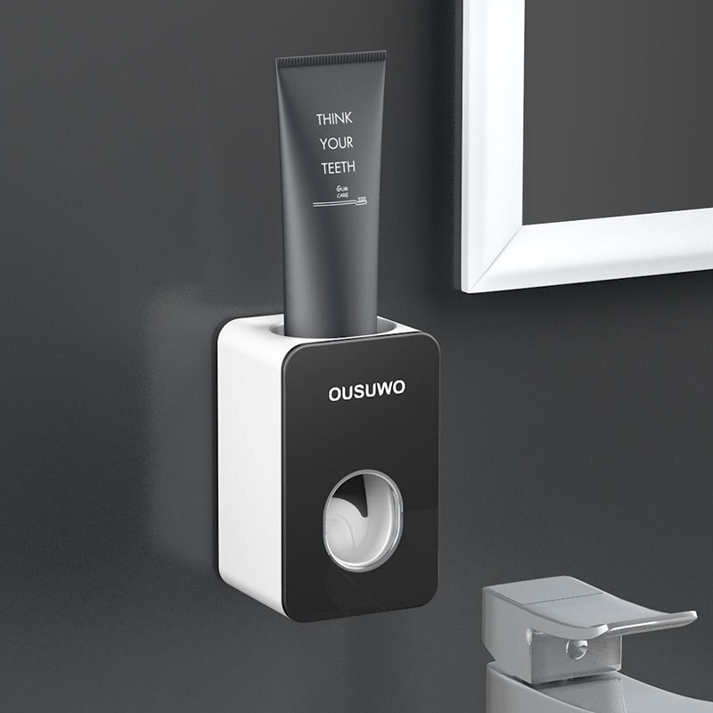 Wand-Mount Automatische zahnpasta spender badezimmer zubehör Zahnpasta Squeezer Zahnbürste Rohr Squeezer Drücken Halter