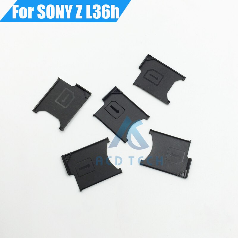 Dower Me Vervanging Micro Sim Kaartlezer Houder Slot Sim Lade Voor Sony Xperia Z L36H LT36 C6602 C6603