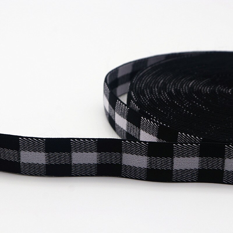 25mm Elastic Band Square Elastic Band Rubber Band Belt, Suitable for Shoes, Hats, Clothes, Luggage DIY Sewing Accessories 1M 5M