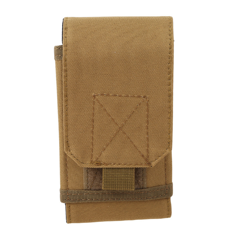 Outdoor Camouflage Hüft tasche Telefon halter Sport Gürtel tasche Fall wasserdichte Nylon Sport Jagd Camo Taschen im Rucksack: gelbe farbe