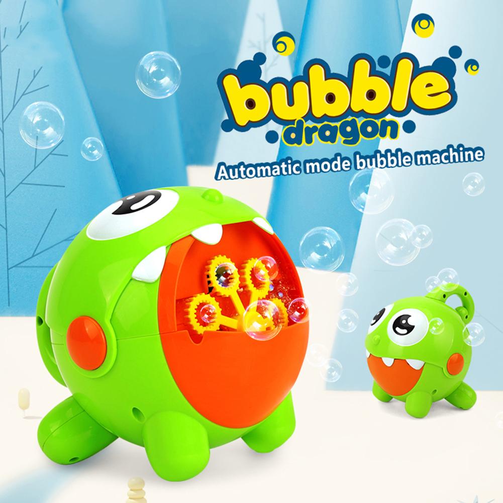 Jjrc Dragon Vorm Automatische Bubble Machine Blower Outdoor Sport Kinderen Kind Speelgoed Juguetes Brinquedos Speelgoed Voor Kinderen