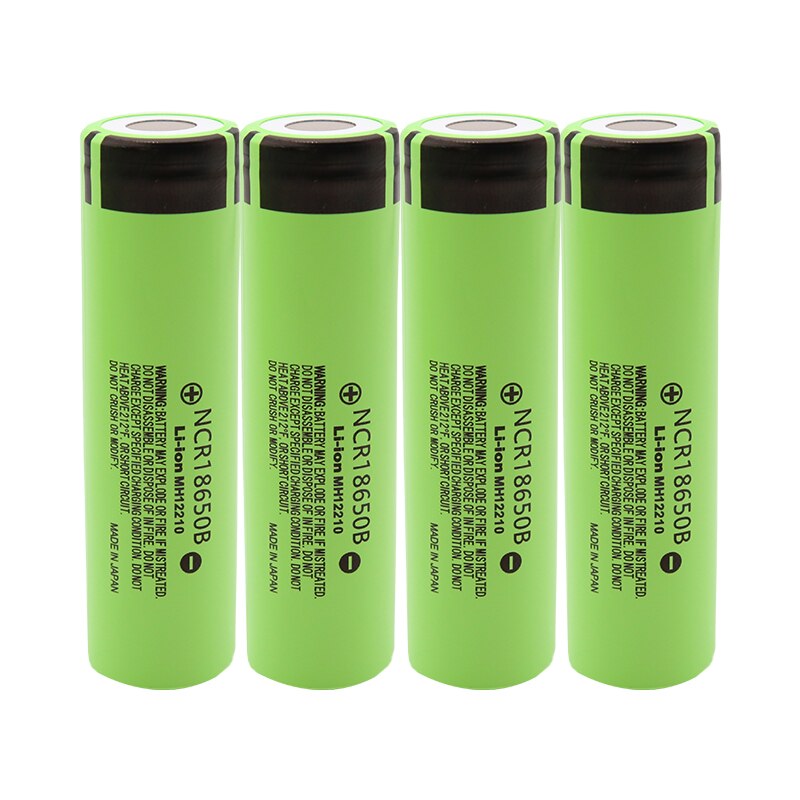 100%  originale ncr 18650b 3.7v mah 18650 lithium-akkus 3400 taschenlampen und usb-ladegerät