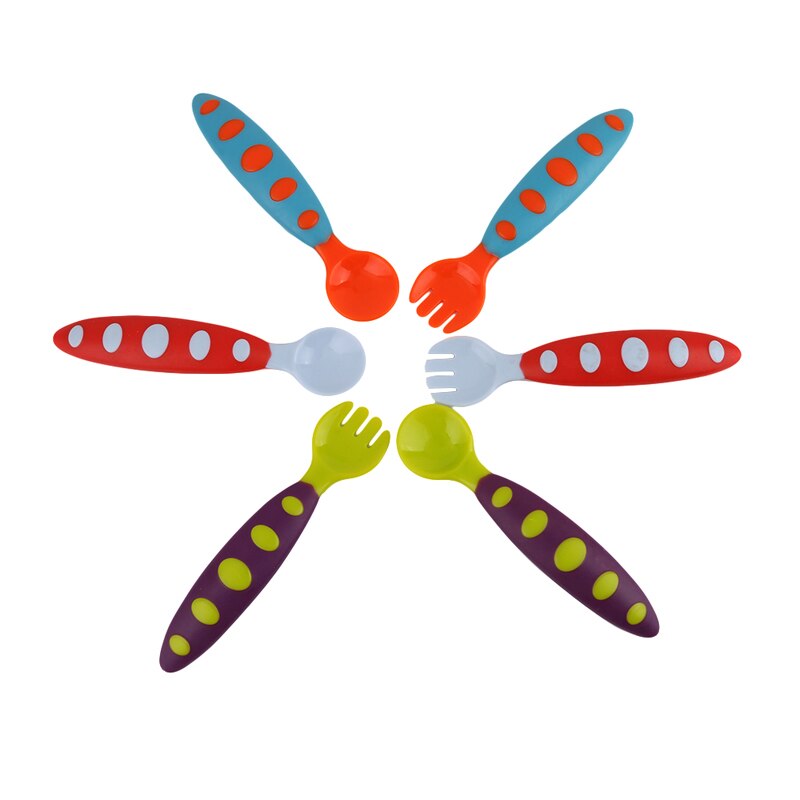 Babylepels serviesgoed baby kinderen zachte soepvork cochlea babylepel keukenbenodigdheden kindvoeding babylepel + winkeldoos