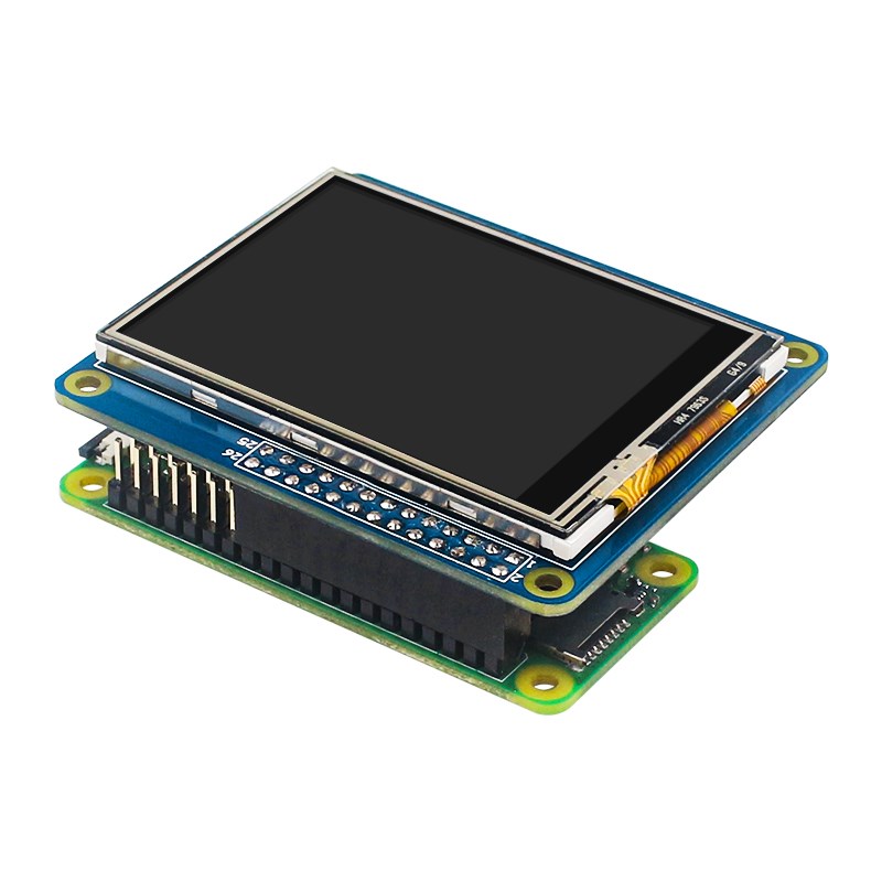 2.4 Inch LCD Raspberry Pi 3 Touch Screen Monitor 320×240 Display SPI Interface for Raspberry Pi 3B+ 3B 2B B+ A+ A Zero W