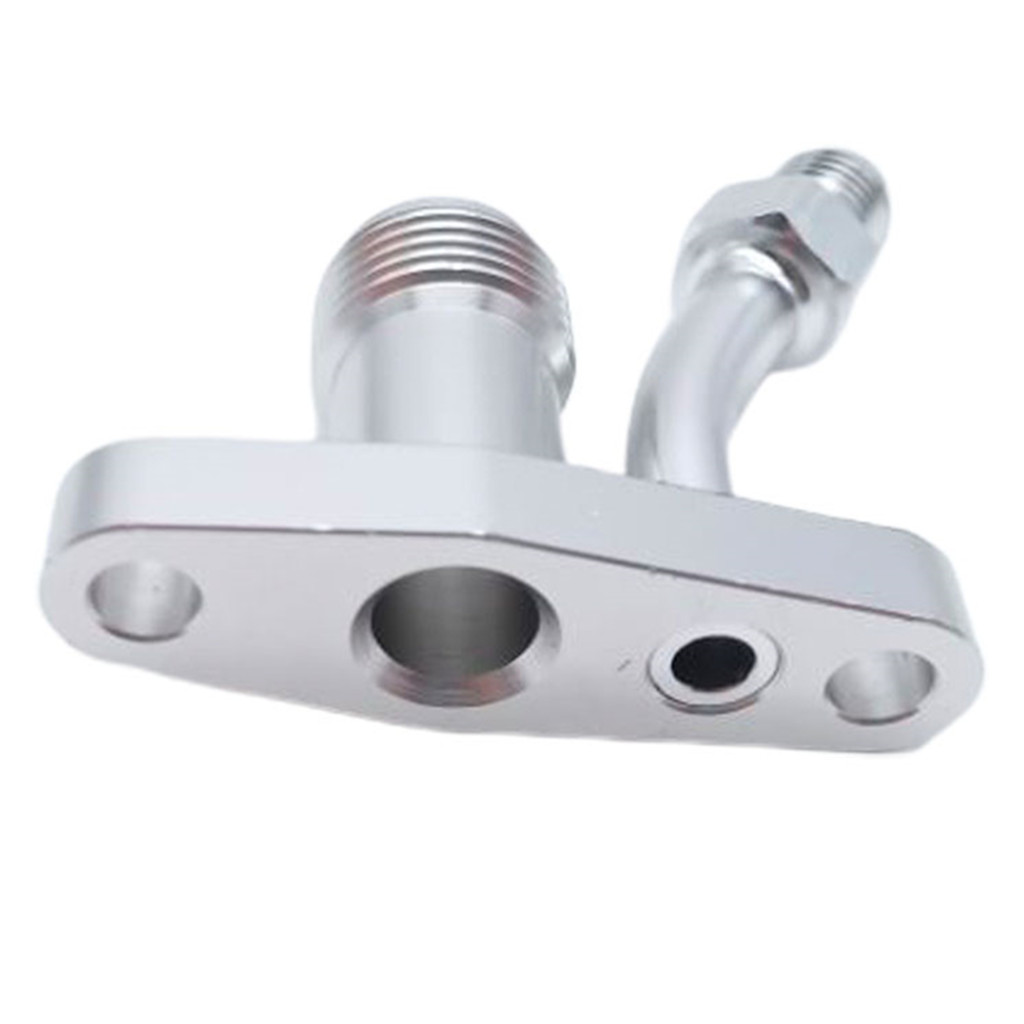 billet turbo olje mate returflens til garrett  gt12 gt1241 4an mate /8an retur