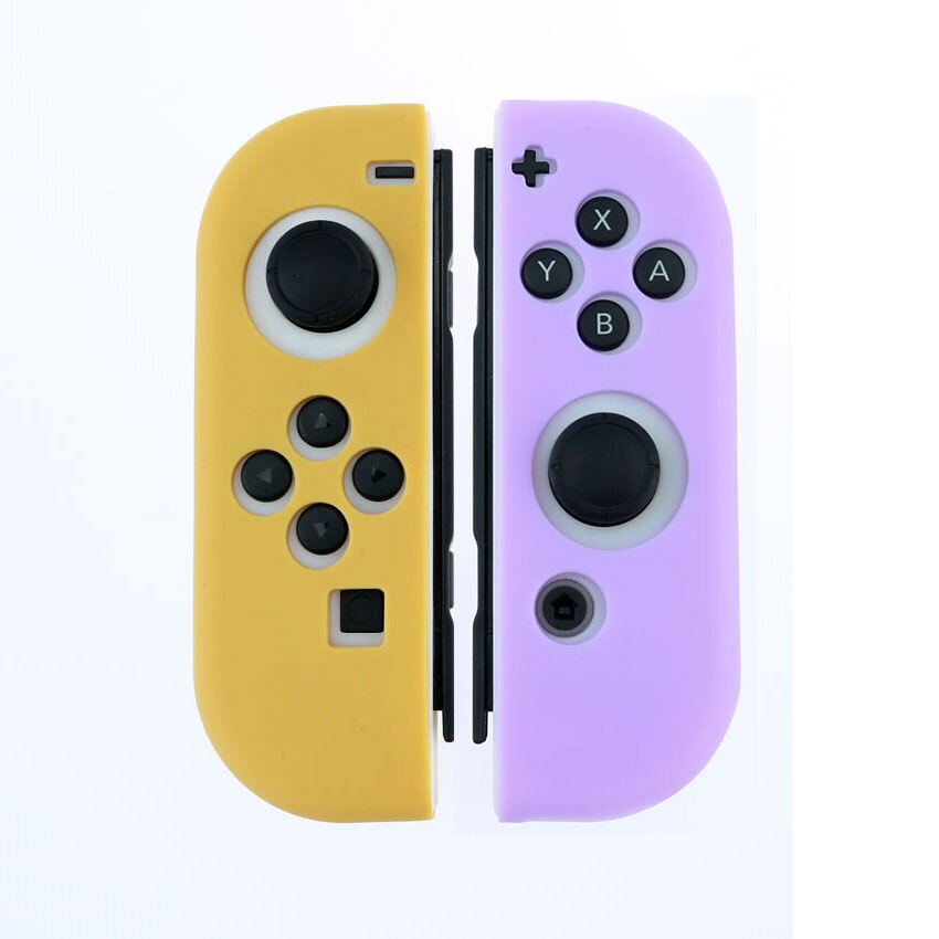 ChengHaoRan Gomma di Silicone Della Pelle Della Copertura di Caso Per Nintendo NS Interruttore Gioia Con Controller Per NX Joycon Anti-slittamento Morbido caso