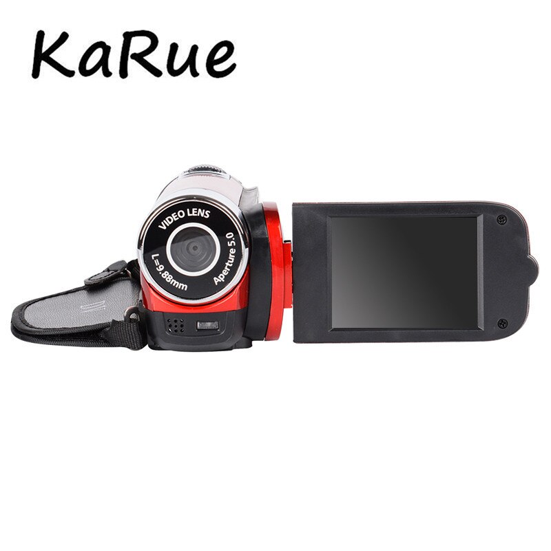 Karue 2018 novo 2.7 polegada 1080p hd câmera digital dvr filmadora de vídeo tft lcd 16x digital zoom 16mp cmos câmera de vídeo digital