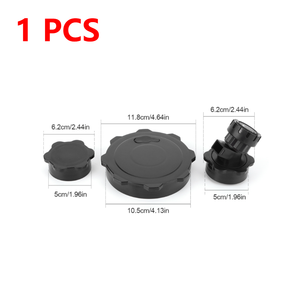 1-5 Stuks Draagbare Wateremmer Afdichting Deksel Met Kraan Camping Water Emmer Cover Water Opslag Container Deksel Voor Kamperen Wandelen