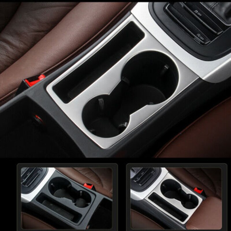 Car Interior Console Cup Holder Trim Cover For- A4 A5
