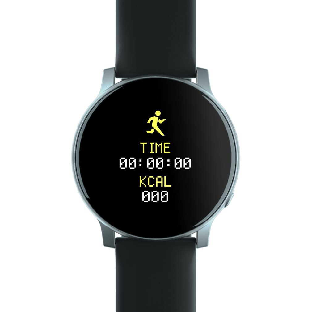 S2 Smart Bracelet Sports Pedometer Tracking Calorie Recorder Essential for a Healthy Life Smart Watch Stylish simplicity: silver black