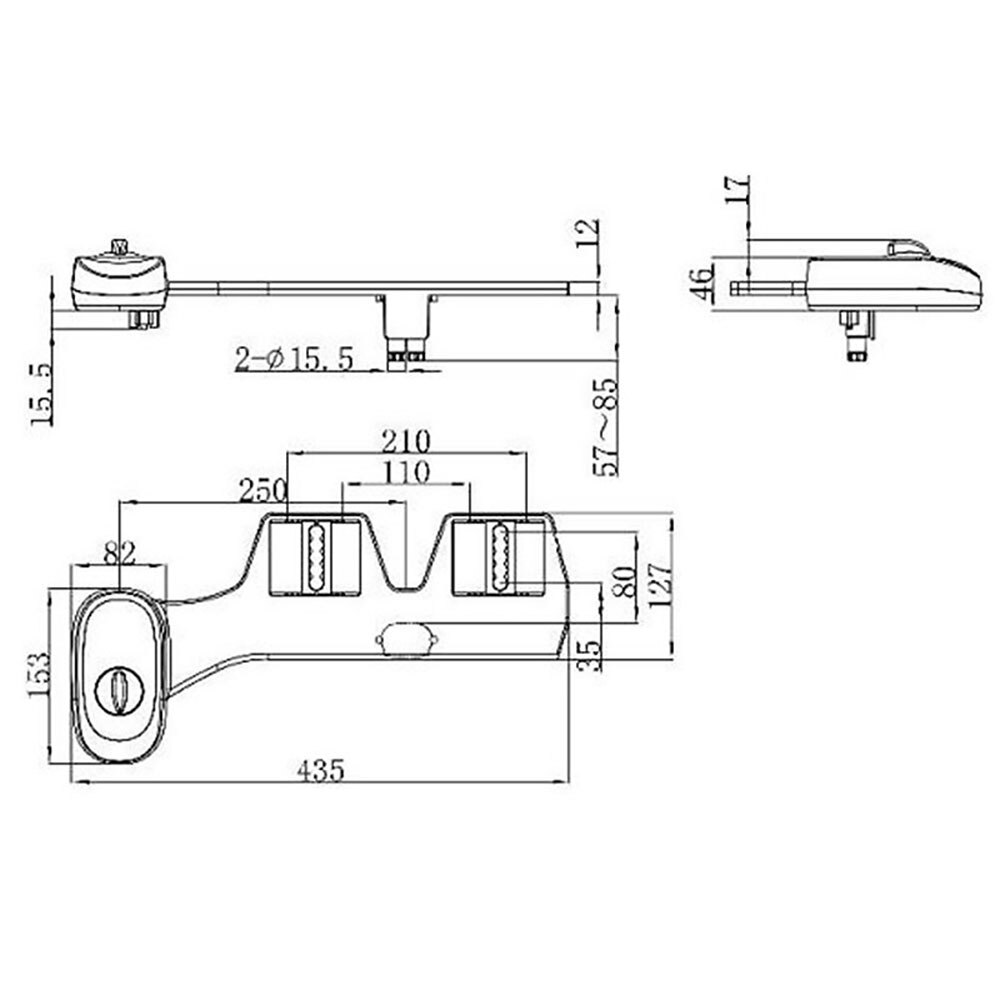 G1/2 Portable Manual Bidet Toilet Seat Double Selfcleaning Water Nozzles Sprayer Brand And