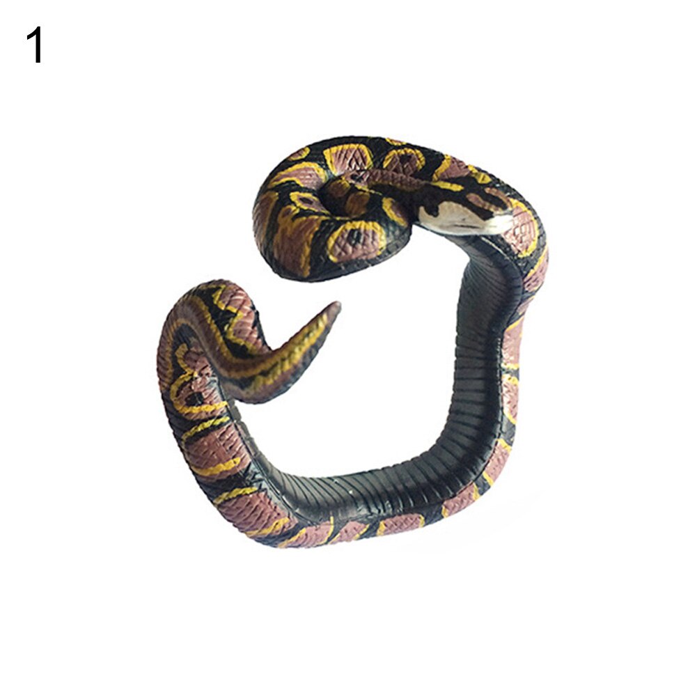 Simulatie Snake Speelgoed PVC Verstelbare Snake Armband Prank Speelgoed Feestartikelen Halloween Prank Speelgoed: 1