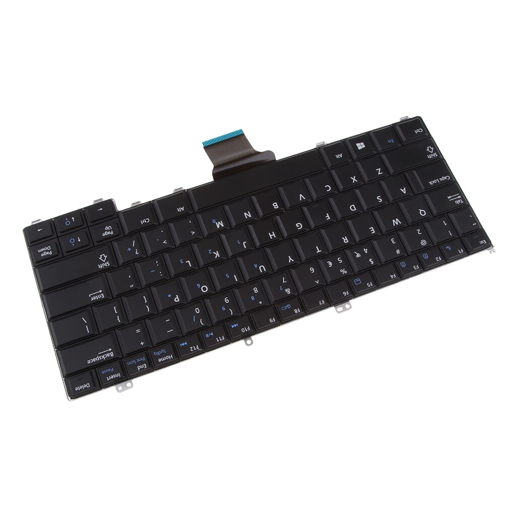 US English Layout Laptop Keyobard Replacement for Dell Latitude 12 7000 E7240 E7440 E7420 Keyboard with NumpadEnter