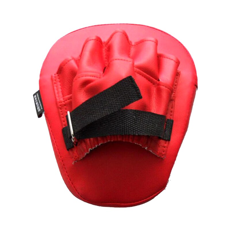 1Pc Kick Boxing Mitt Focus Gloves Pad Training Punch Target PU Leather Palm Pad