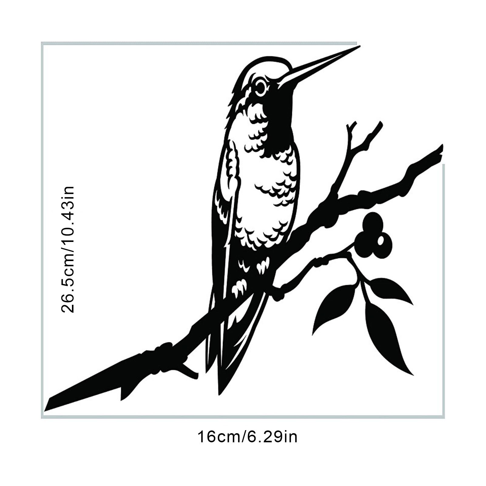 Owl Metal Tree Yard Art Tree Bird Animal Art Garden Stainless Steel Art Metal Bird Home Garden Decoration