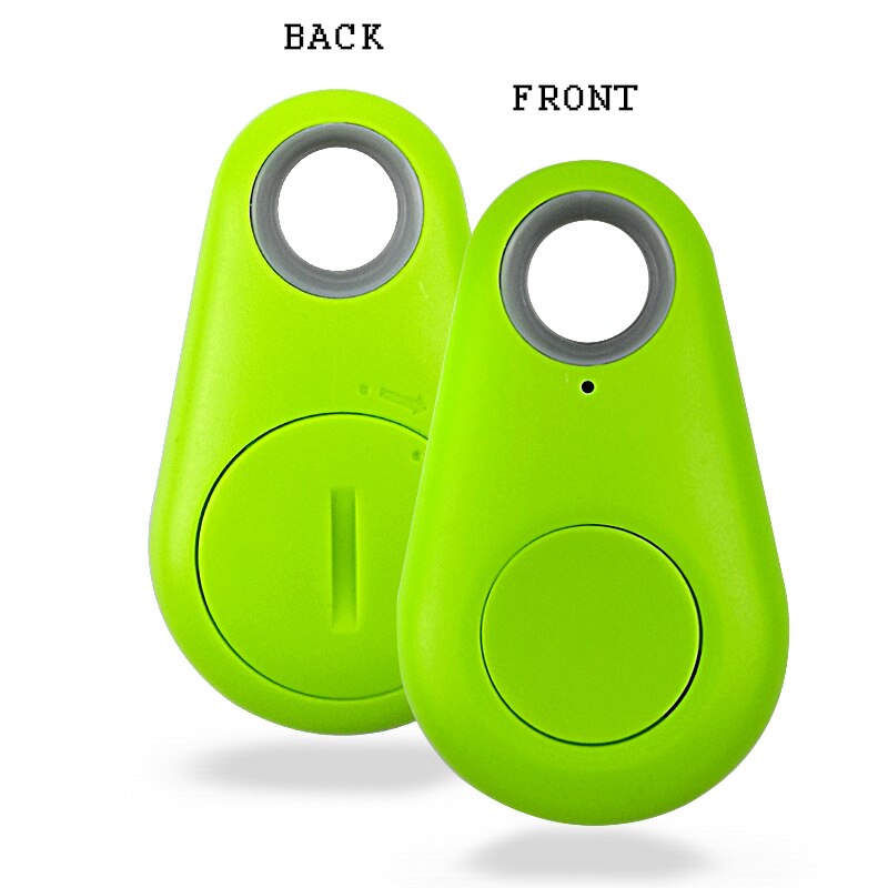 Localizador inteligente con GPS para niños y perros, localizador con alarma antipérdida, rastreador de llaves inalámbrico con Bluetooth, estilo: GPS-green