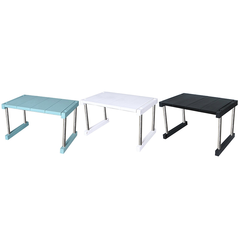 Kitchen Cabinet Counter Shelf Organizer Expandable Stackable Spice Rack for Dish Sauce