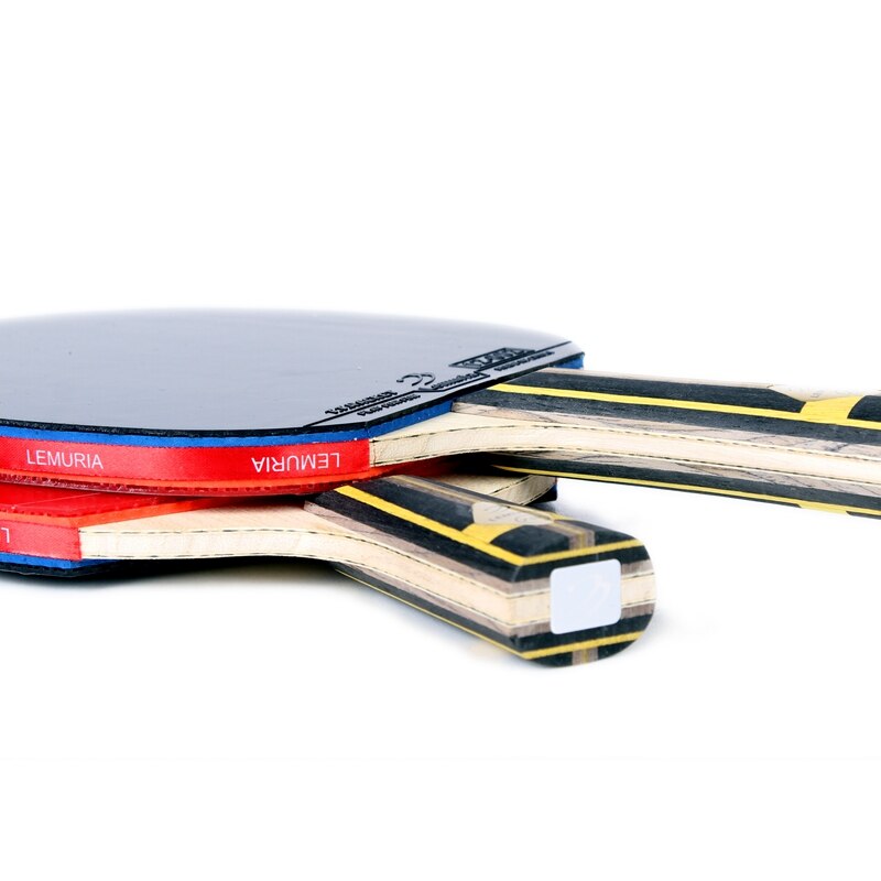 Lemuria ZJK Super ZLC Table Tennis Blade Glued With Pimples In Rubber Offensive Ping Pong Bat 4 Free