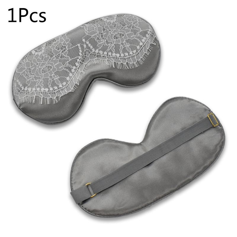 Sleep Eye Mask Padded Shade Cover Travel Sleeping Relax Aid Blindfold E65F: GY-2