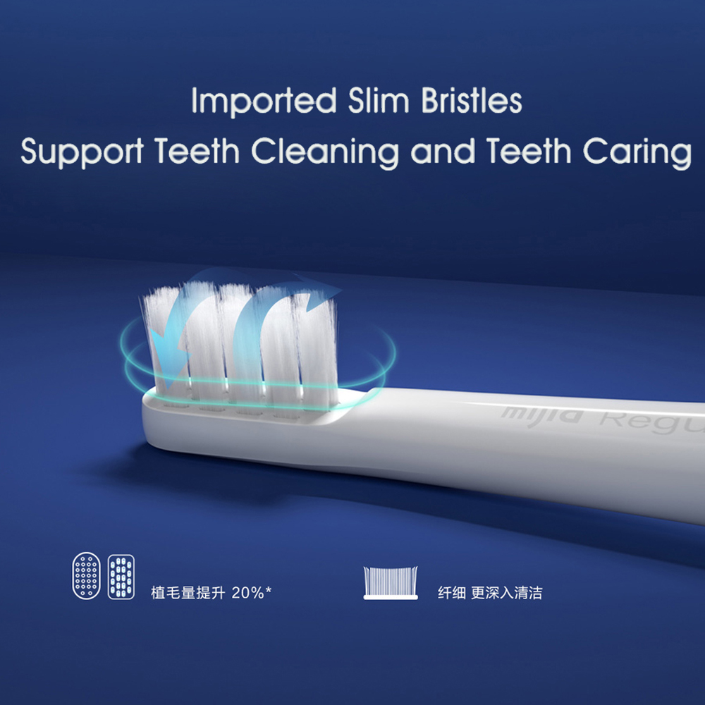 Mijia Ultrasonic Sonic Automatic Toothbrush T100 USB Rechargeable IPX7 Waterproof Electric Toothbrush