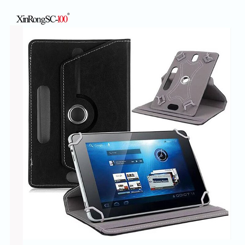 Voor asus memo pad fhd 10 me302kl lte /me302c 10.1 inch 360 graden draaibare universele tablet pu leren hoes