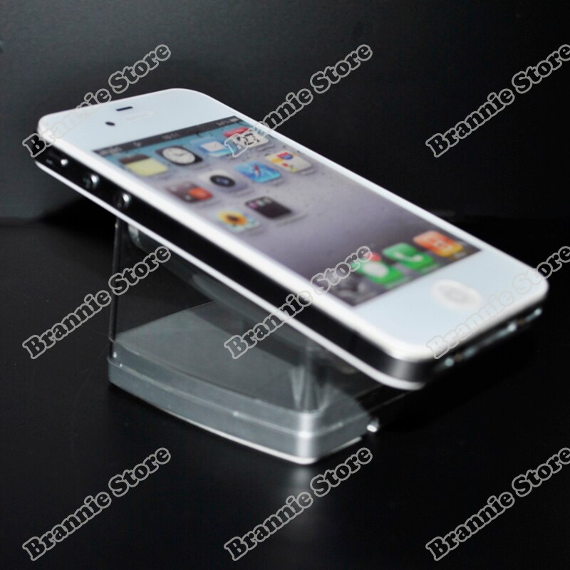 10 stk/parti klar mobiltelefon detailbutik display stand tablet pc dummy udstillingsholder til mobiltelefon