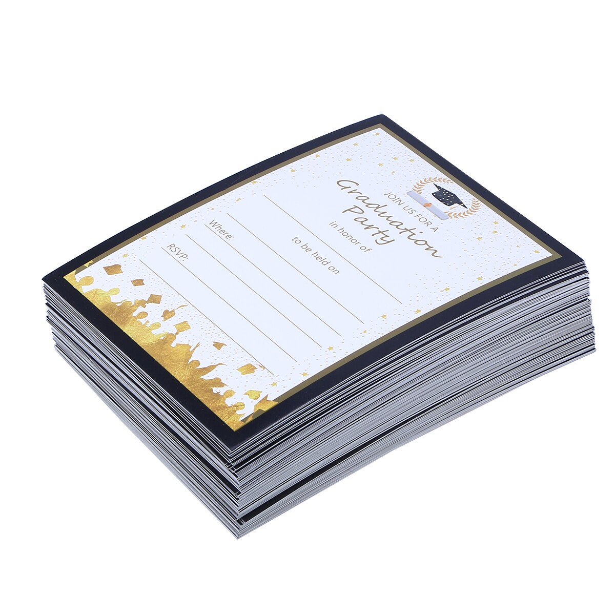 48pcs Graduation Party Invitations Cards Graduation Party Favors
