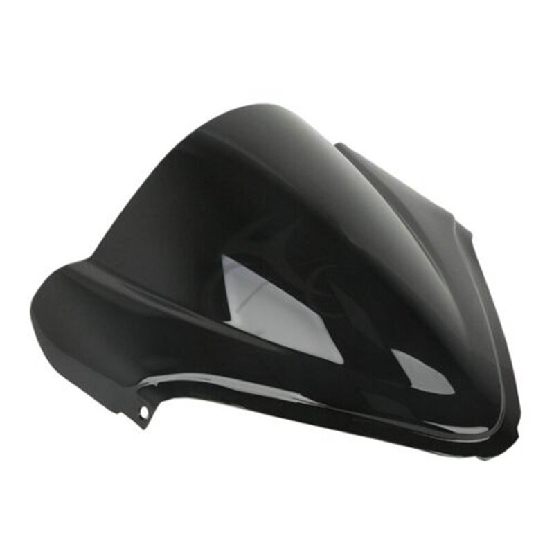 Motocicleta Pára Brisas Duplo Bolha Para SUZUKI Hayabusa GSX1300R GSXR1300 08-17 Preto/Azul/Clear/Chrome: black