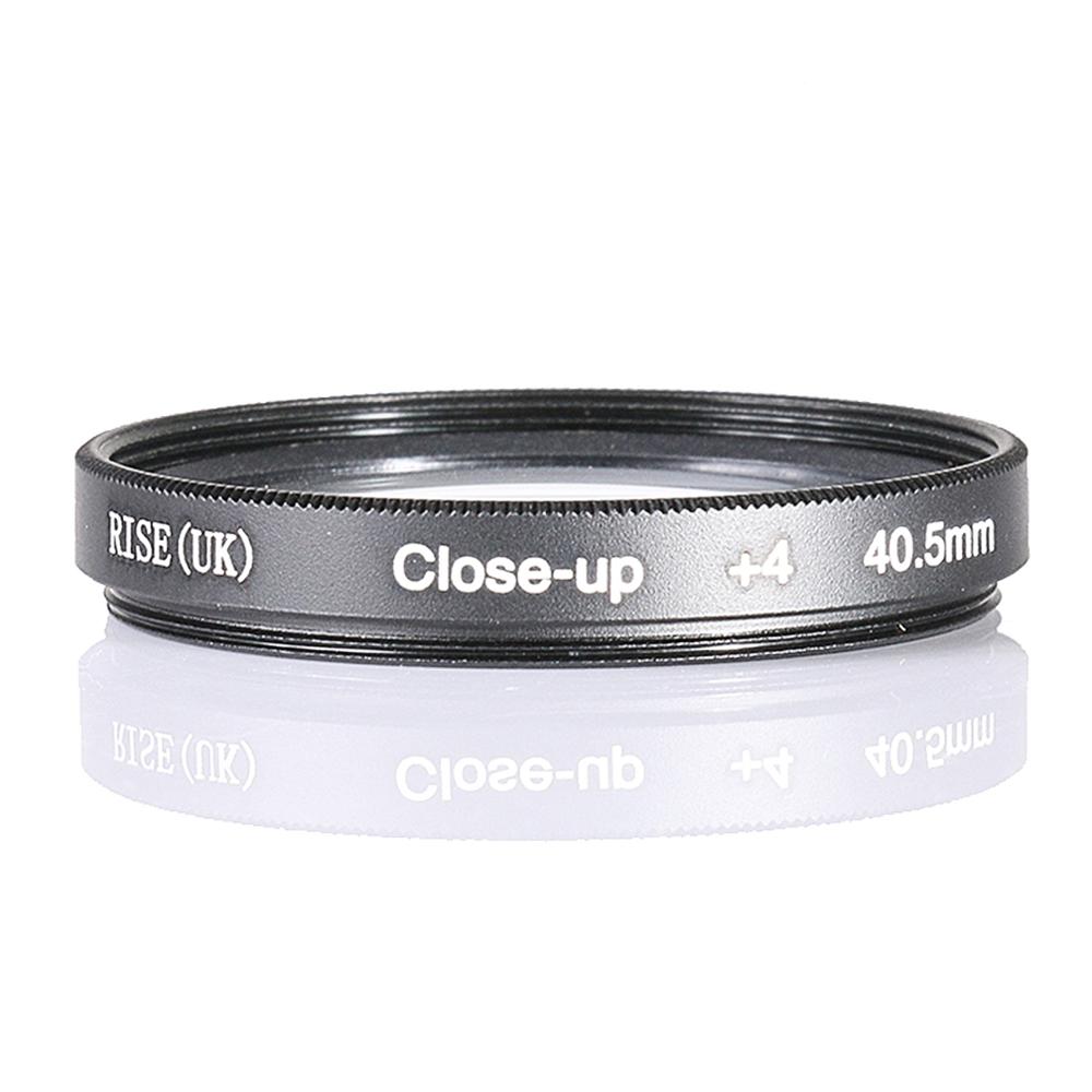 Rise (Uk) 40.5 Mm Close-Up + 4 Macro Lens Filter Voor Nikon Canon Slr Dslr Camera