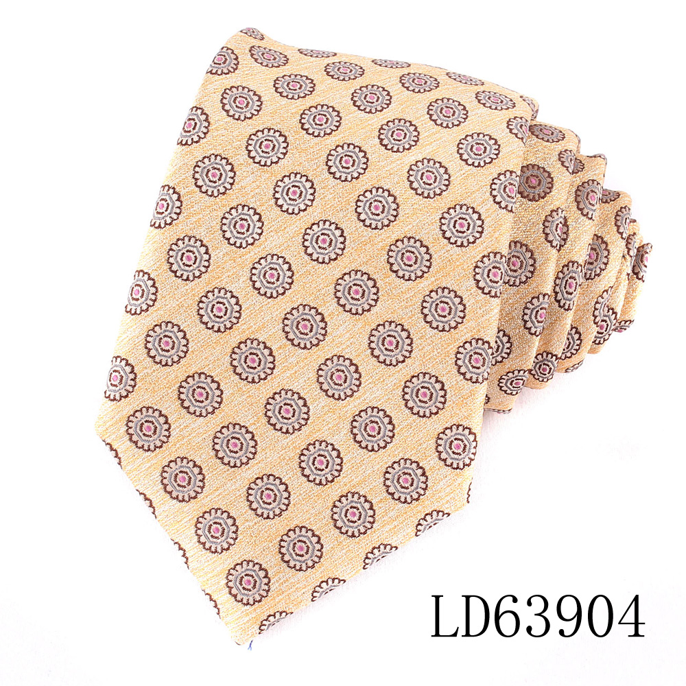 Maillard Coffee Color Ties For Men Women Floral Stripe Neck Tie For Wedding Business Classic Brown Color Neckties Men's Neck Tie: army green
