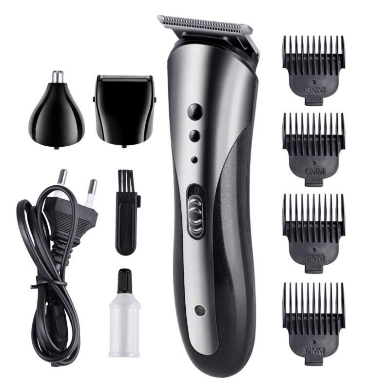 Hair Trimmer Rechargeable Hair Clipper Waterproof Wireless Electric Machine Beard Trimmer Body Men Haircut