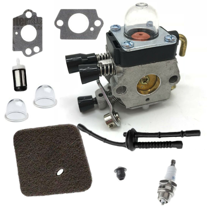 Kit Carburador Para ZAMA C1Q S157 S69A S63A Stihl FS 38 45 45C 46 55 55R 45L 55RC 55T 75 80 85 FC 55 85 HT70 75 SP85 Aparador